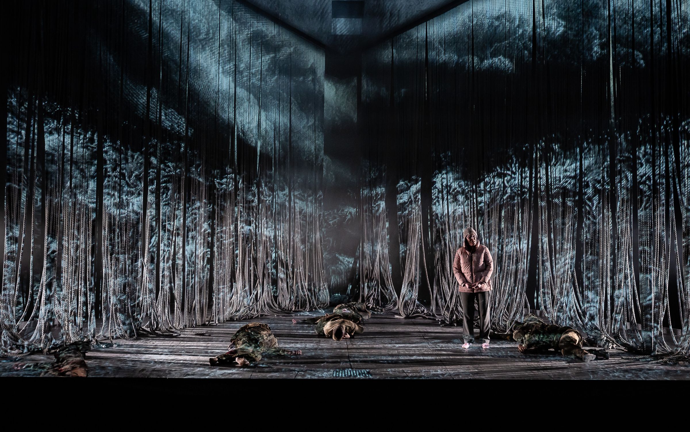 Nicole Chevalier in <i>Symphony of Sorrowful Songs</i> &copy; Clive Barda