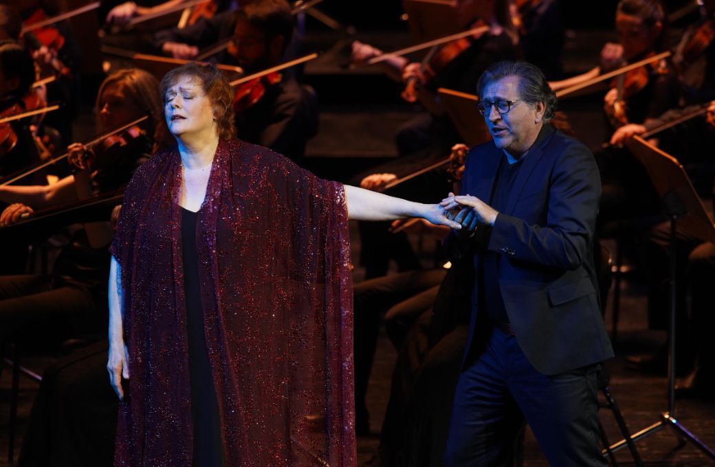 Catherine Foster (Isolde) y Andreas Schager (Tristan) &copy; Javier del Real | Teatro Real