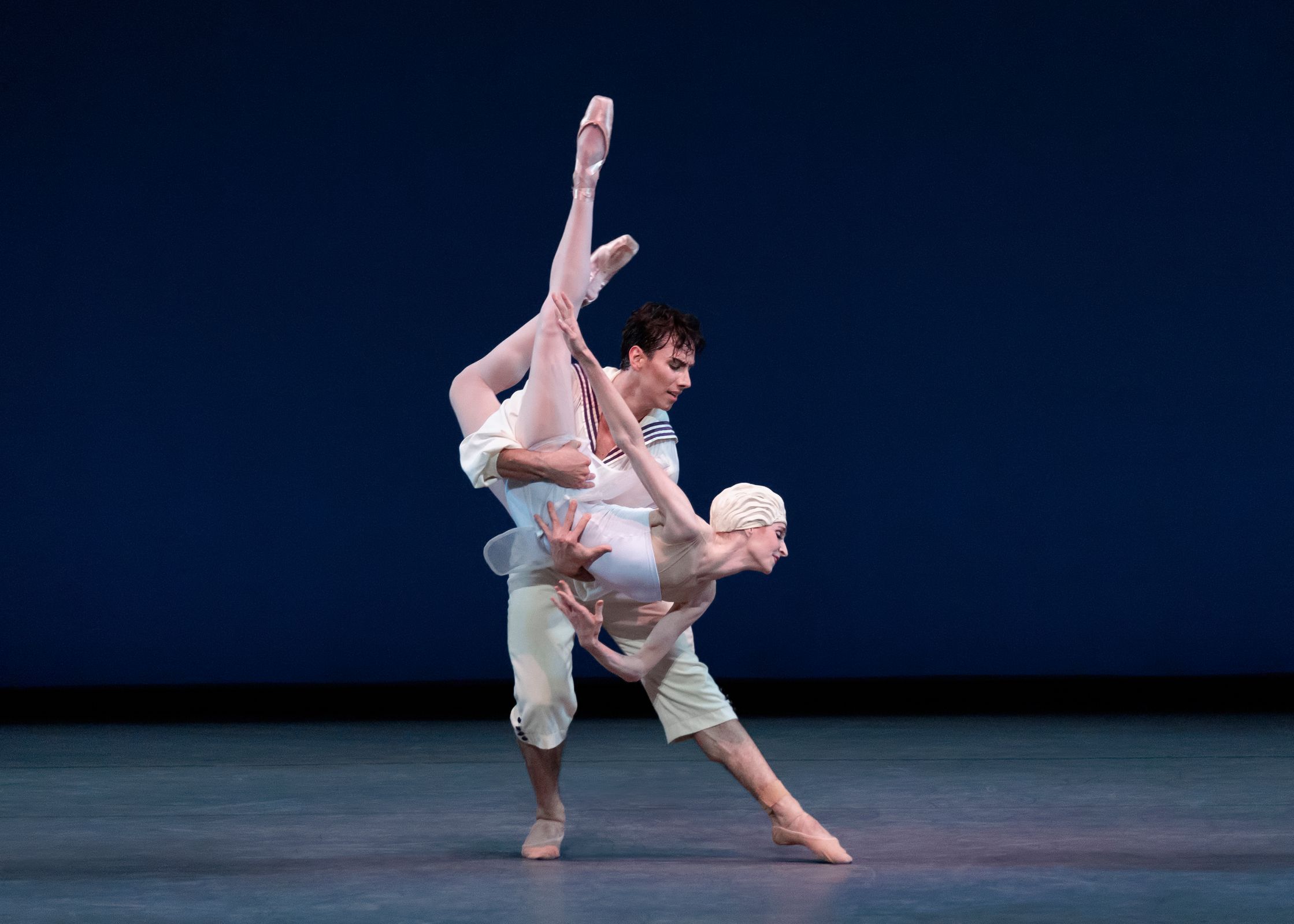 Roman Mejia and Ashley Laracey in Alexei Ratmansky's <i>Namouna, A Grand Divertissement</i> © Erin Baiano