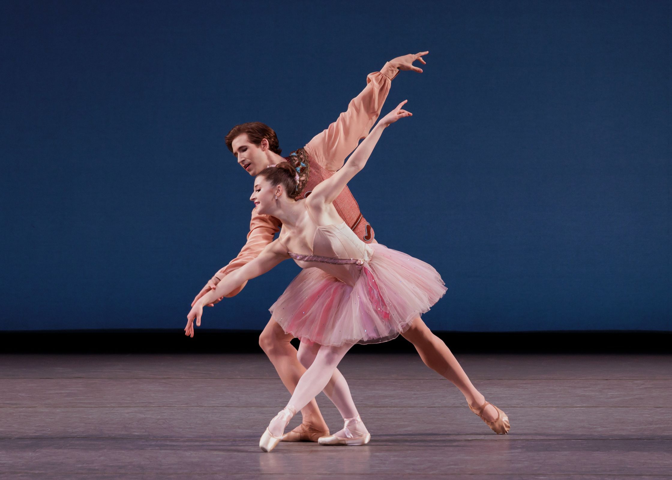 Indiana Woodward and Joseph Gordon in George Balanchine's <i>La Source</i> © Erin Baiano