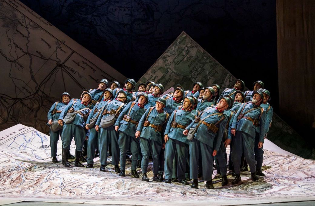 Donizetti's <i>La Fille du r&eacute;giment</i> at The Royal Opera, July 2019 &copy; ROH | Tristram Kenton