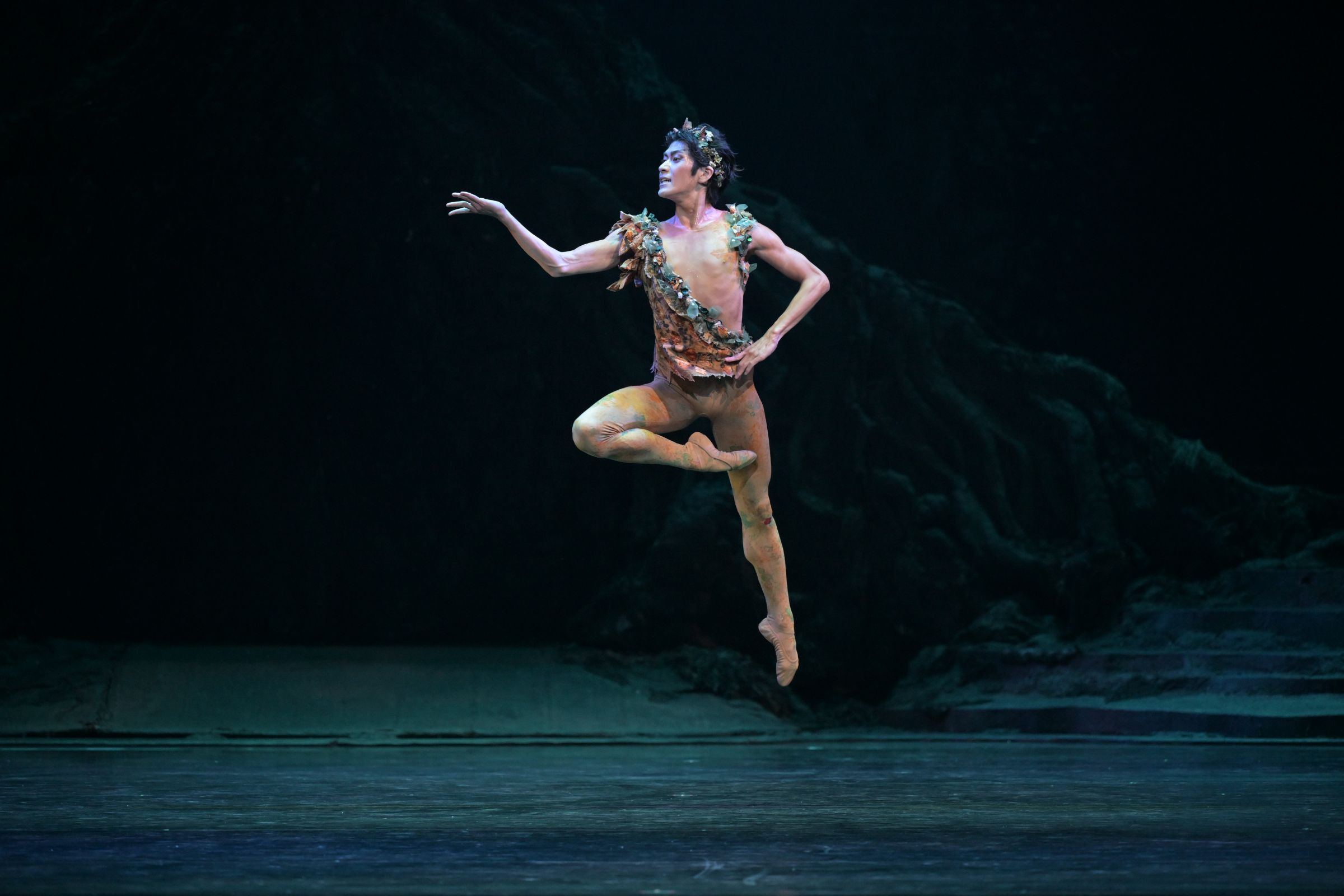 Yuki Yamada as Puck in Frederick Ashton's <i>The Dream</i> © Takashi Shikama