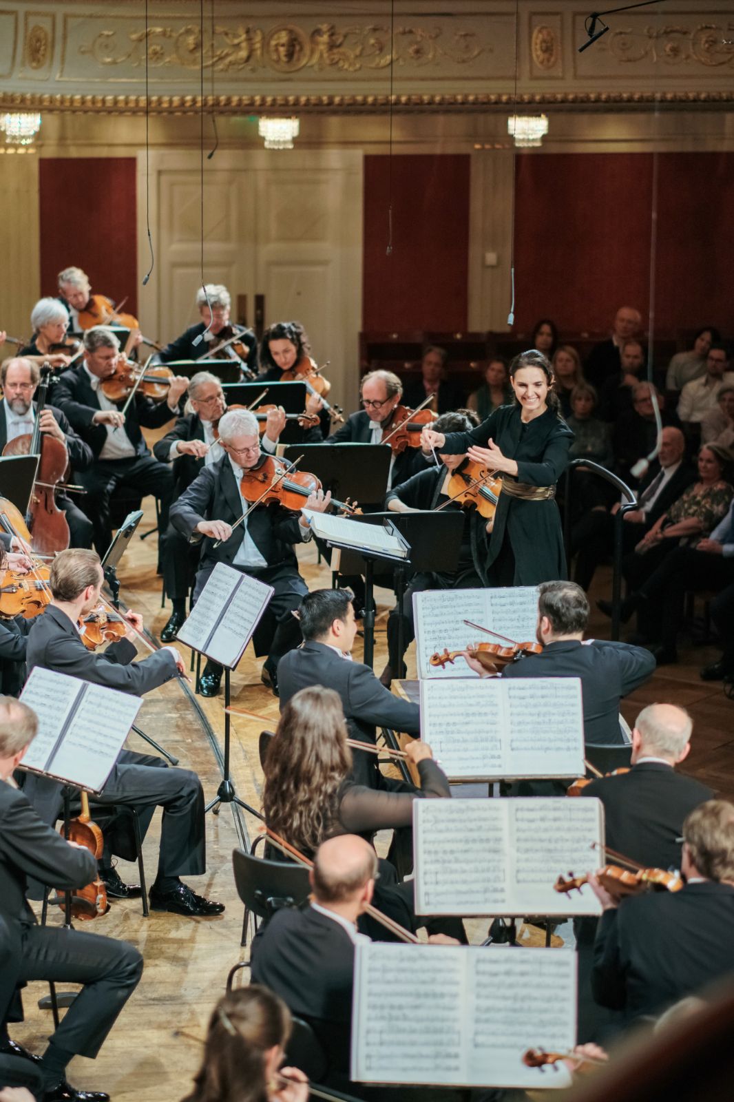 Oksana Lyniv conducts the Wiener Symphoniker &copy; Iryna Karpenko