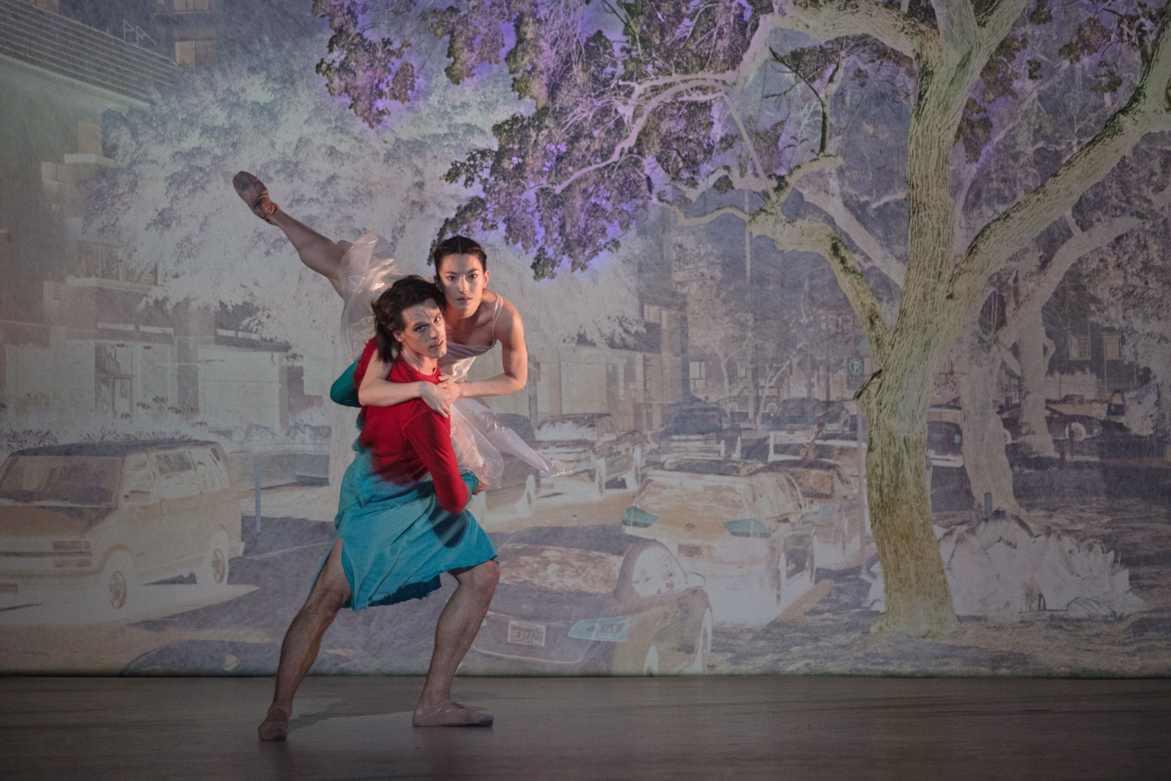 Germain Louvet (Dante) et Hannah O'Neill ( Béatrice) &copy; Ann Ray / Opéra national de Paris