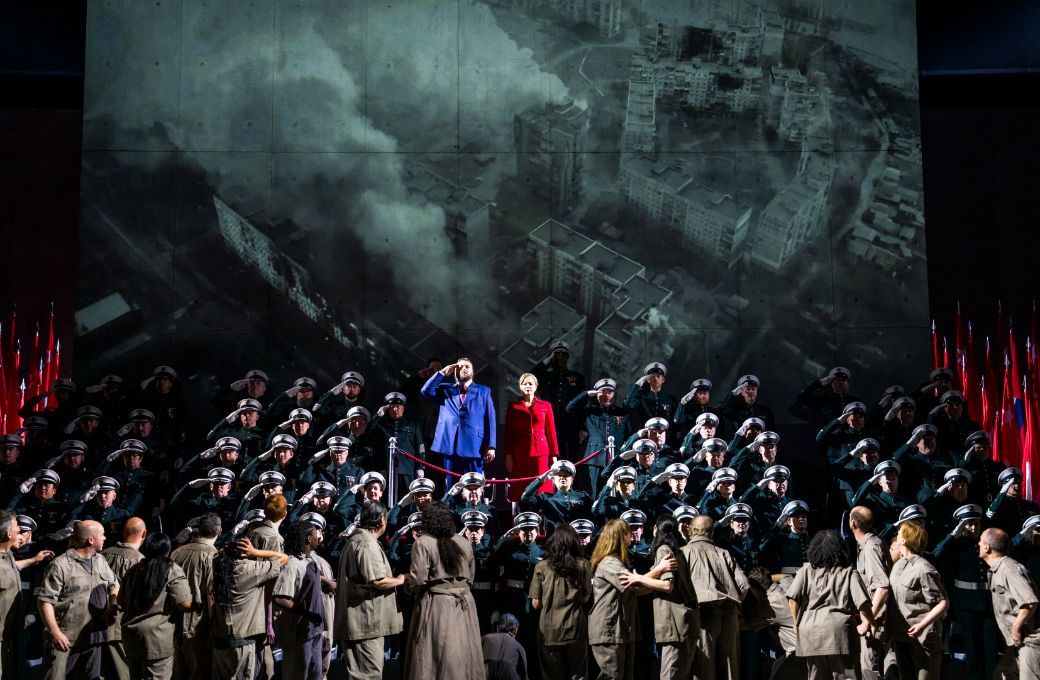 <i>Aida</i>, Act 2 finale &copy; ROH | Tristram Kenton