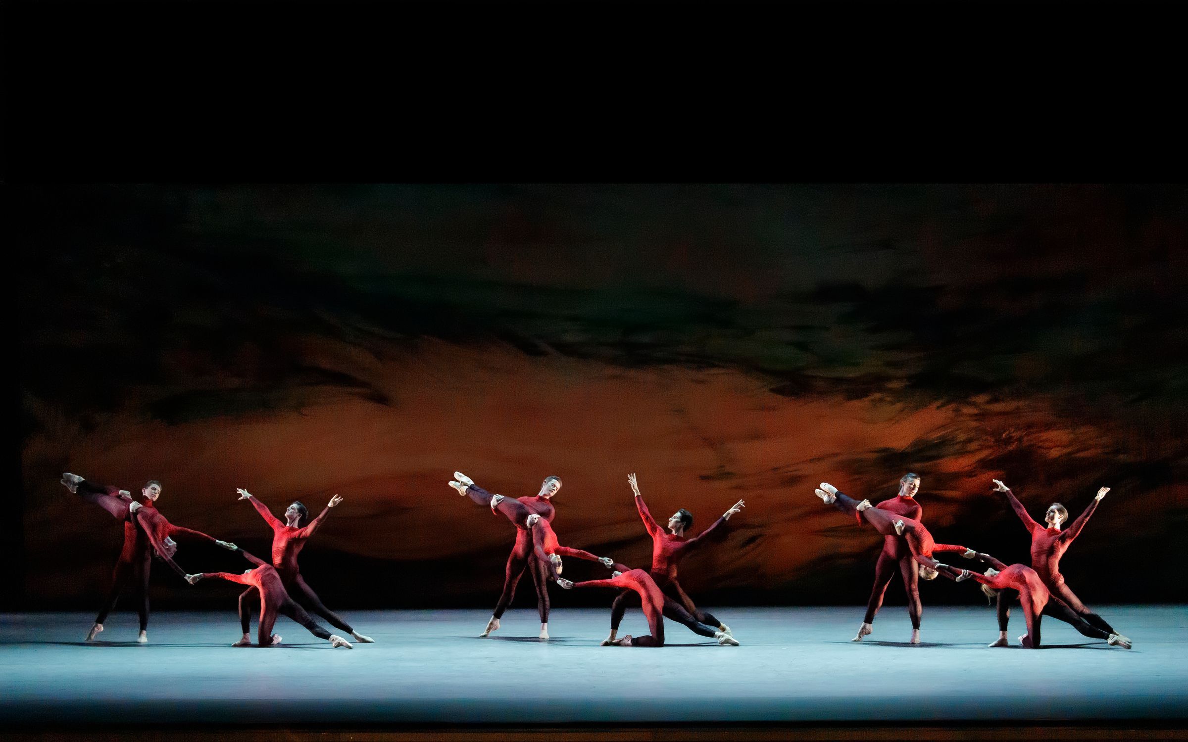 New York City Ballet in Christopher Wheeldon's <i>From You Within Me</i> © Erin Baiano
