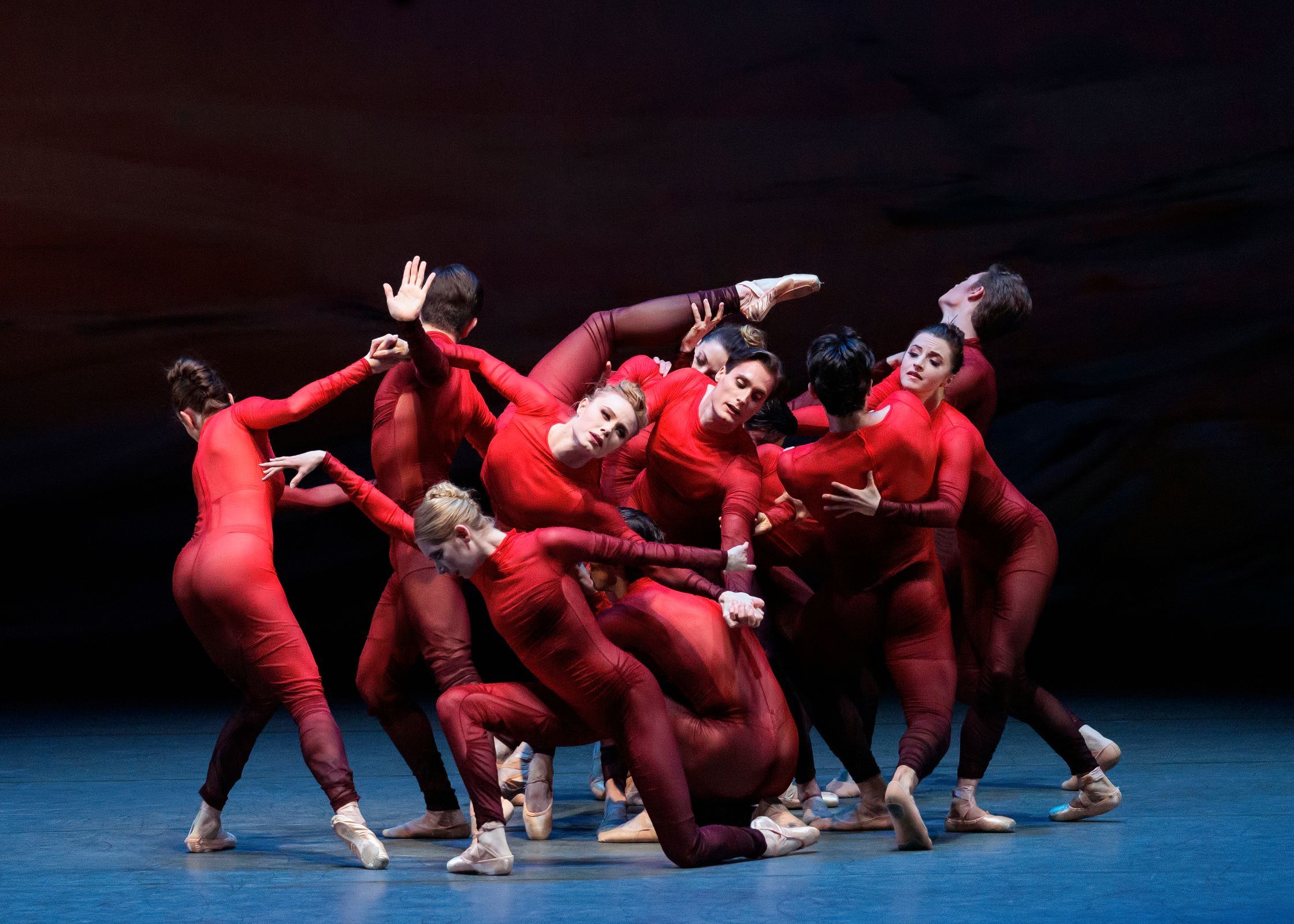 New York City Ballet in Christopher Wheeldon's <i>From You Within Me</i> © Erin Baiano