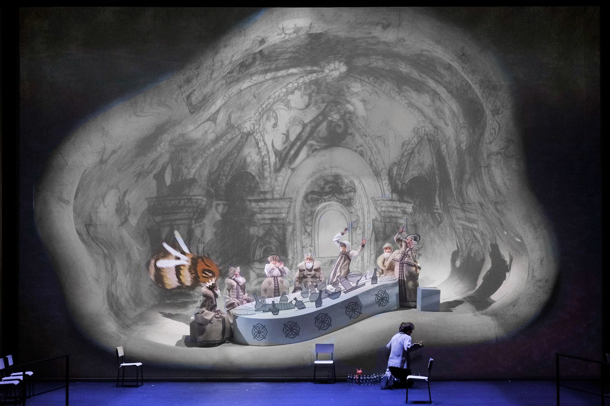 <i>Le Conte du tsar Saltane</i> à l'Opéra national du Rhin © Klara Beck