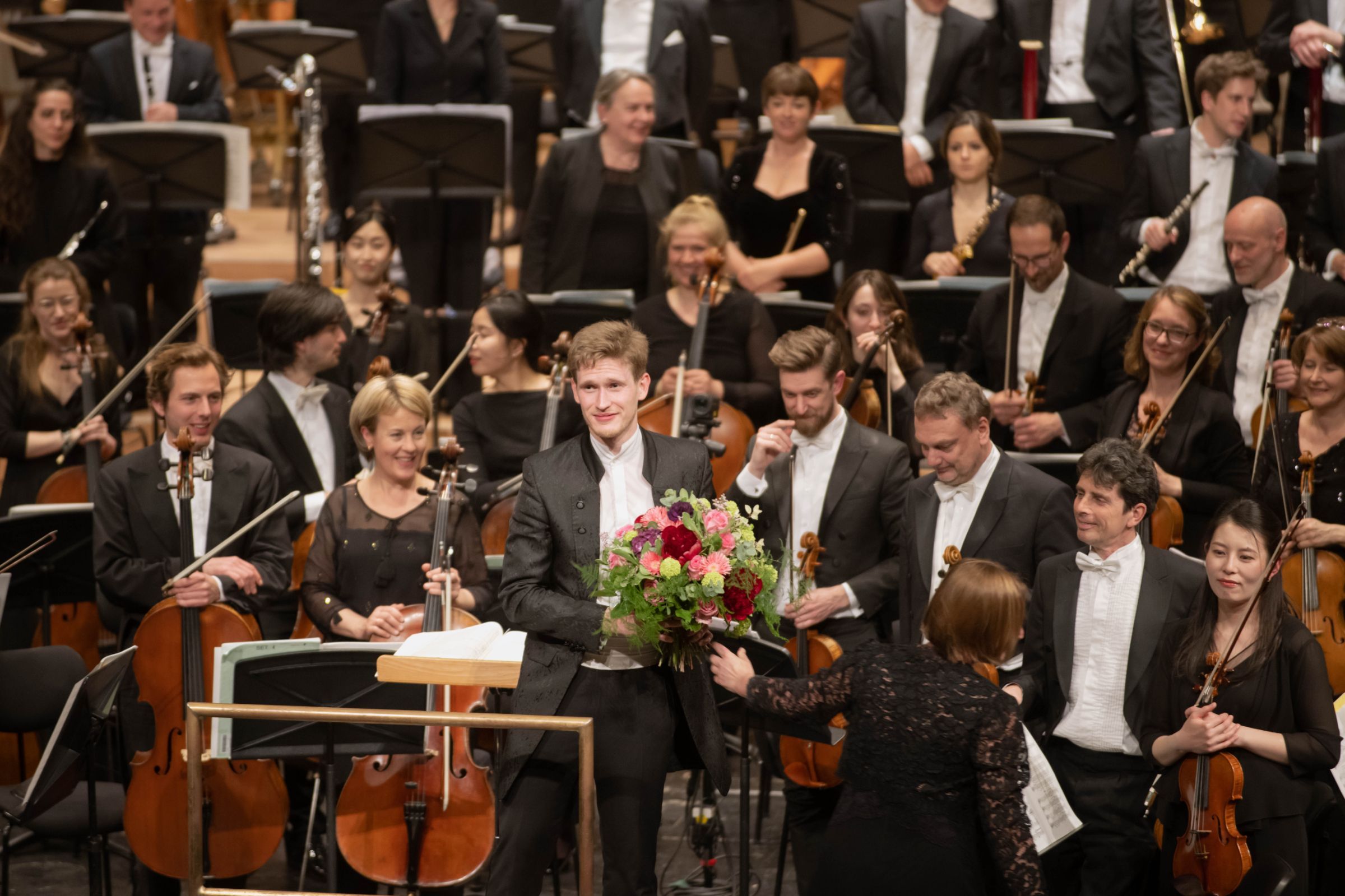Thomas Guggeis and the Staatskapelle Berlin © Jakob Tillmann