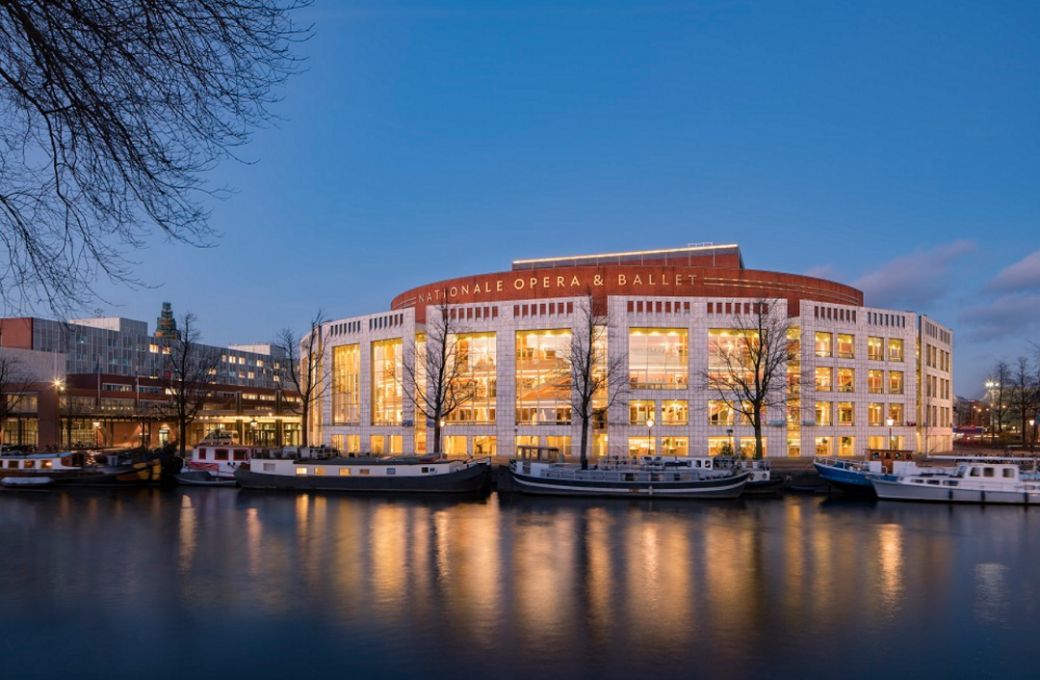 Amsterdam’s Stopera, home of Dutch National Opera & Ballet © Ronald Tilleman