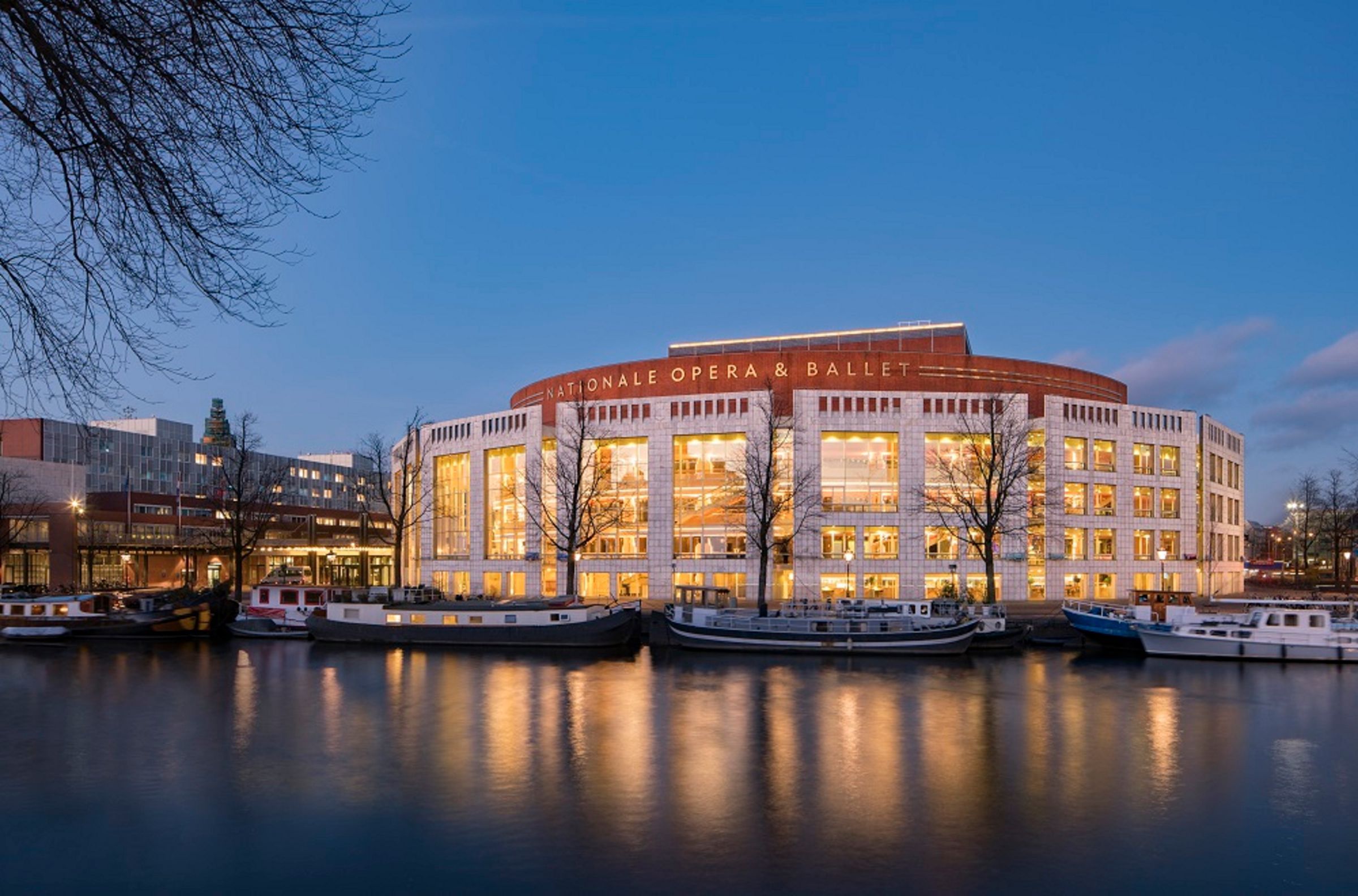Amsterdam’s Stopera, home of Dutch National Opera &amp; Ballet &copy; Ronald Tilleman