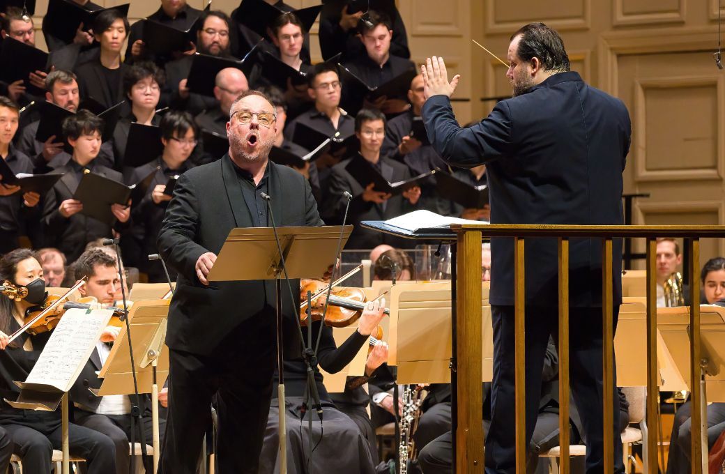 Matthias Goerne, Andris Nelsons and the Boston Symphony © Hilary Scott
