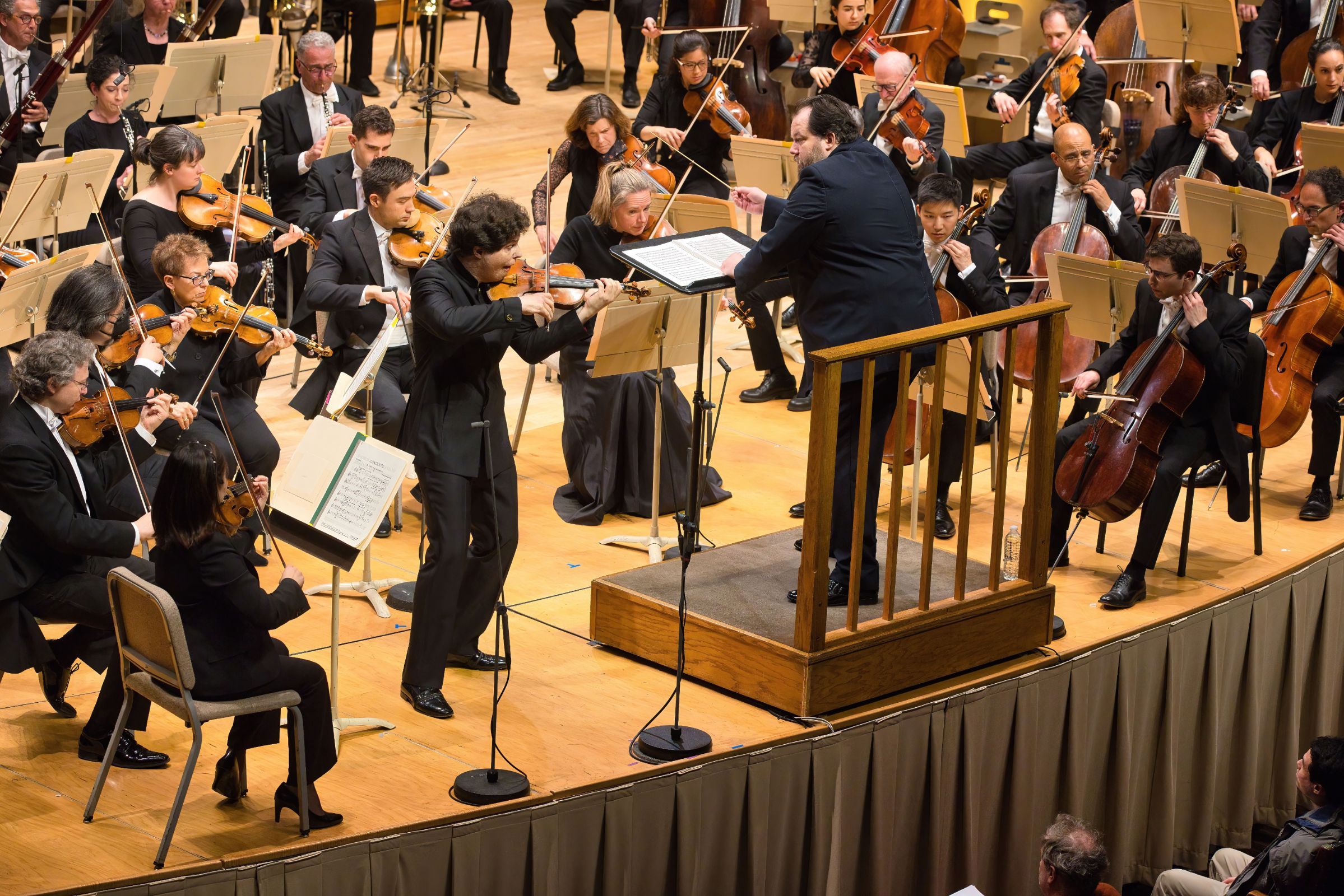 Augustin Hadelich, Andris Nelsons and the Boston Symphony &copy; Hilary Scott
