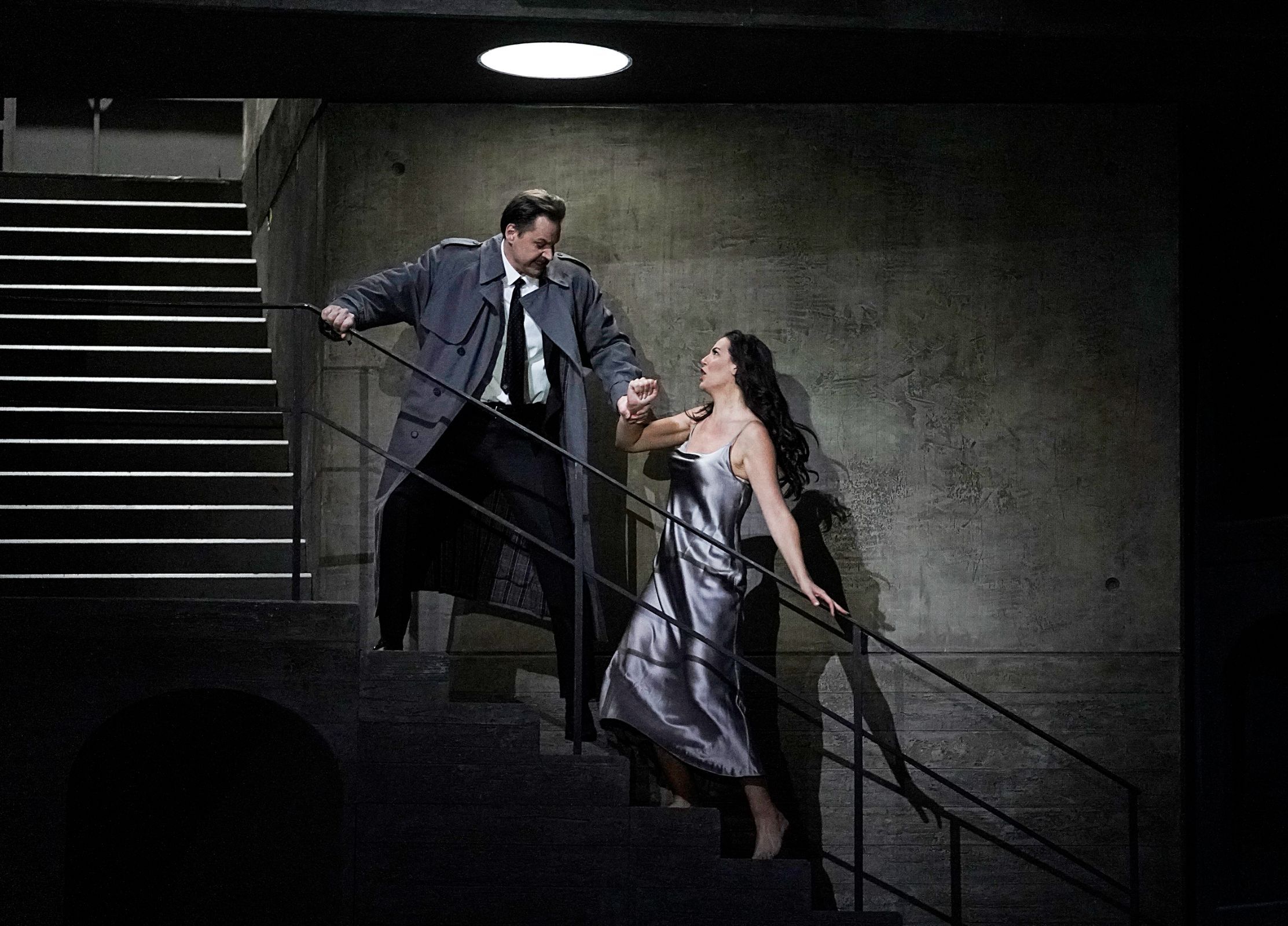 Peter Mattei (Don Giovanni) and Federica Lombardi (Donna Anna) &copy; Karen Almond | Met Opera