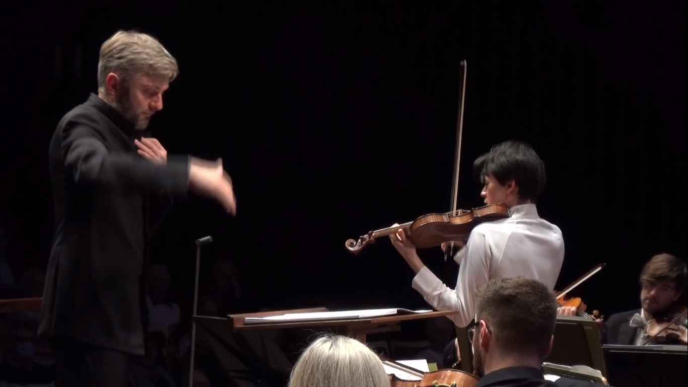 Kirill Karabits and Stefan Jackiw &copy; Bournemouth Symphony Orchestra