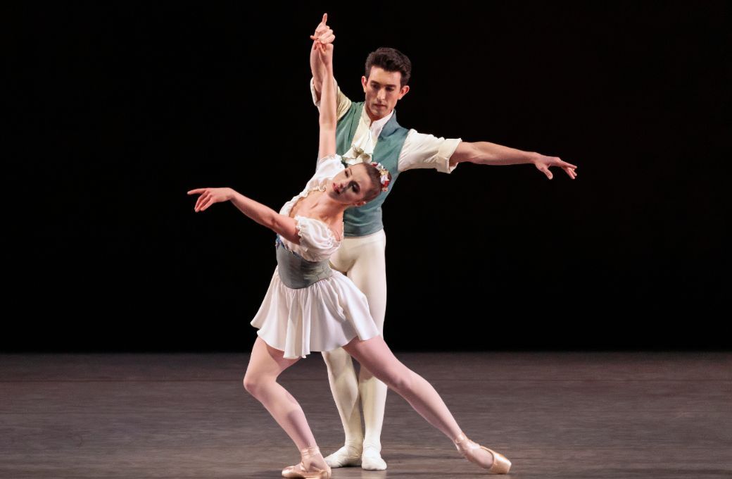 Indiana Woodward and Anthony Huxley in <i>Brandenburg</i> &copy; Erin Baiano