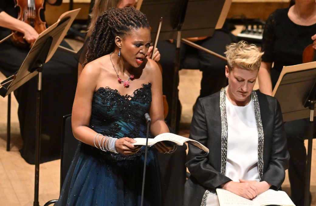 Pumeza Matshikiza and Dame Sarah Connolly &copy; BBC | Mark Allan