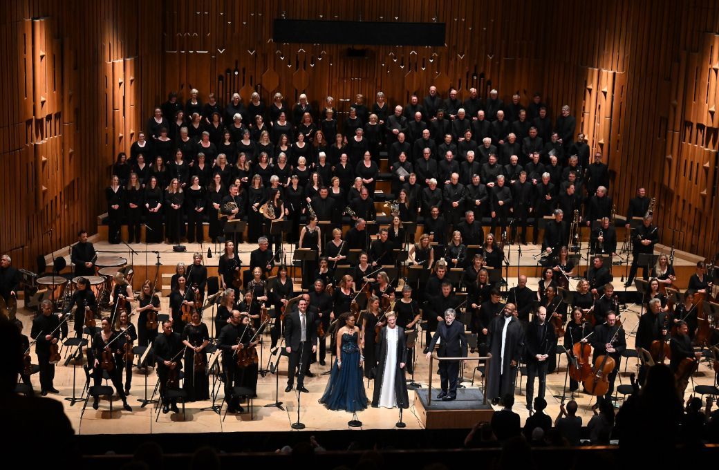 Sir Andrew Davis, soloists and the BBC Symphony Chorus and Orchestra &copy; BBC | Mark Allan