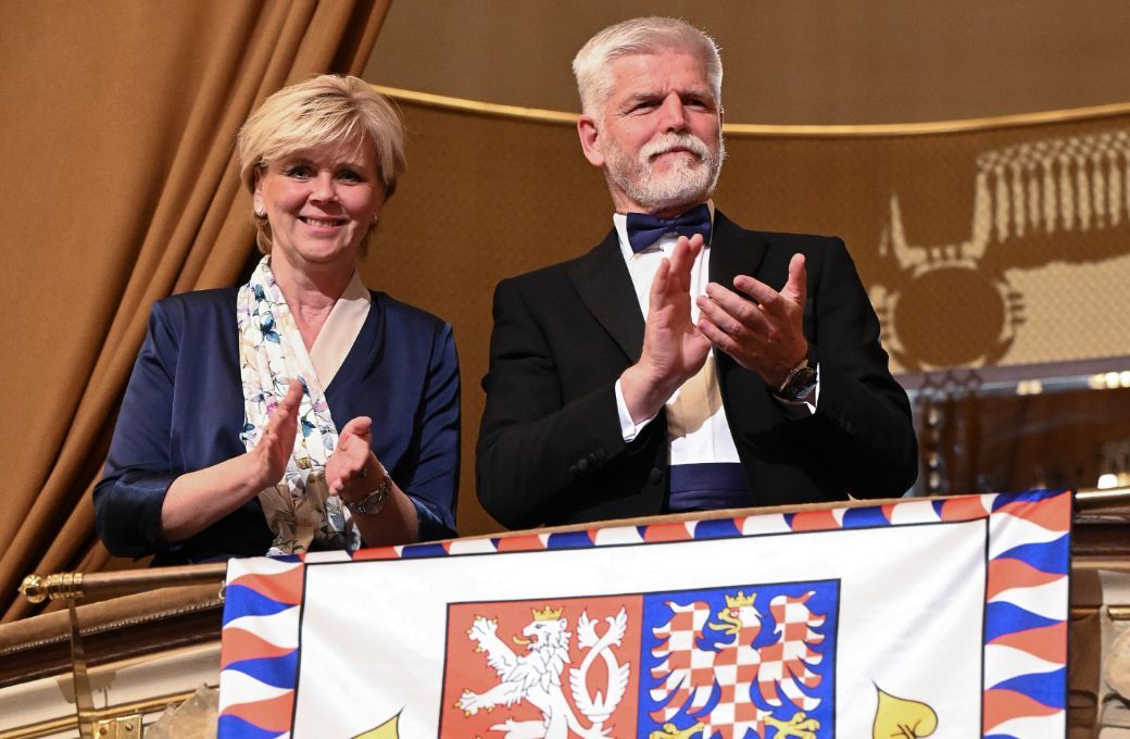 Czech President Petr Pavel and Eva Pavlová © Pražské Jaro | Prague Spring Festival 2023 | Ivan Malý