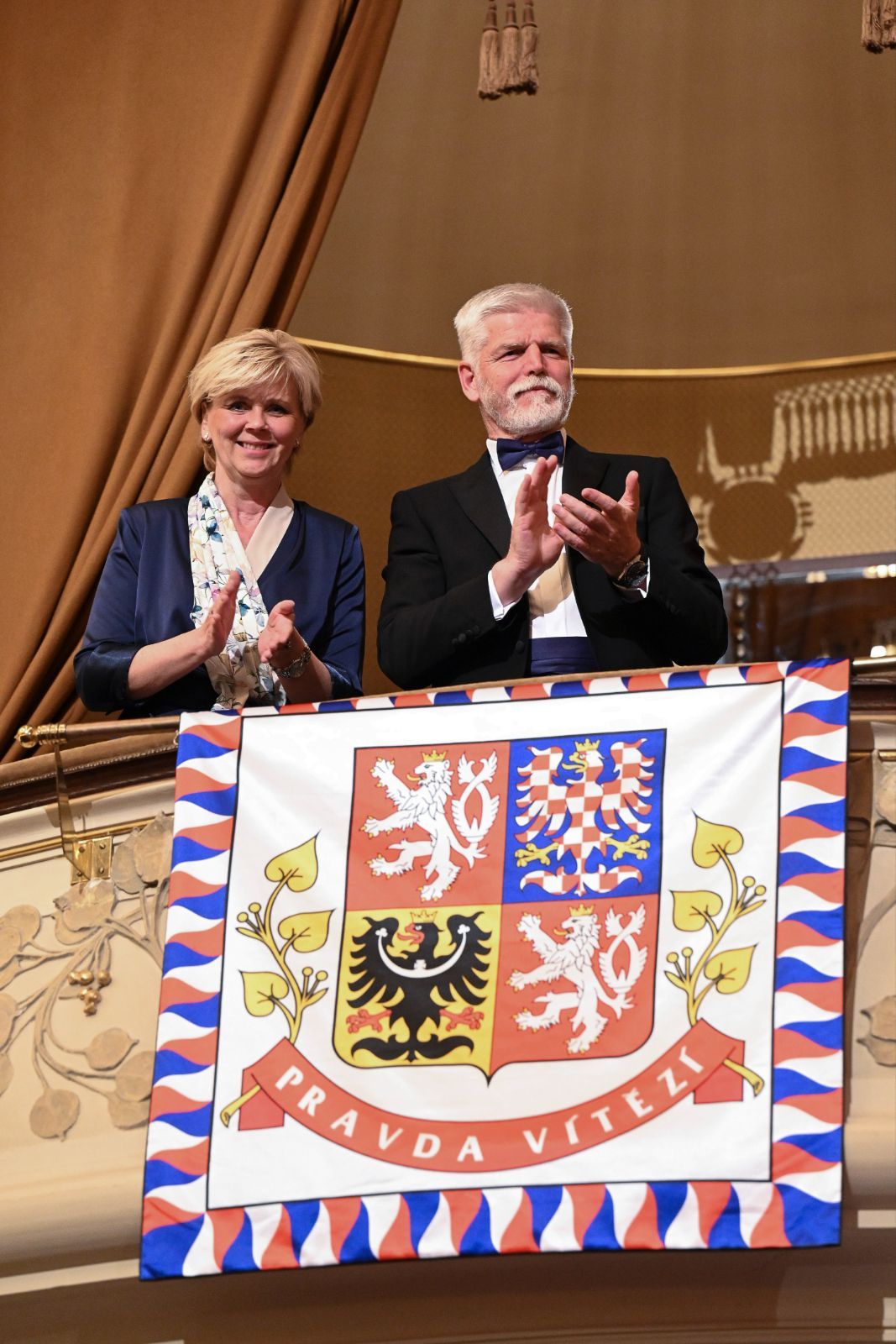 Czech President Petr Pavel and Eva Pavlová © Pražské Jaro | Prague Spring Festival 2023 | Ivan Malý