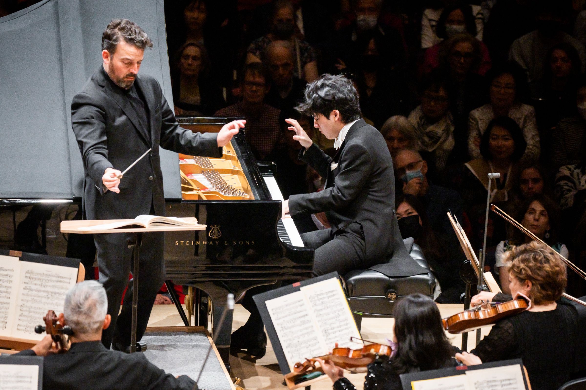 James Gaffigan and Yunchan Lim &copy; Chris Lee