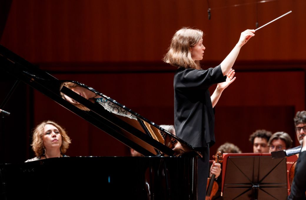 Gabriela Montero and Mirga Gražinytė-Tyla © ANSC: Musacchio, Ianniello & Pasqualini