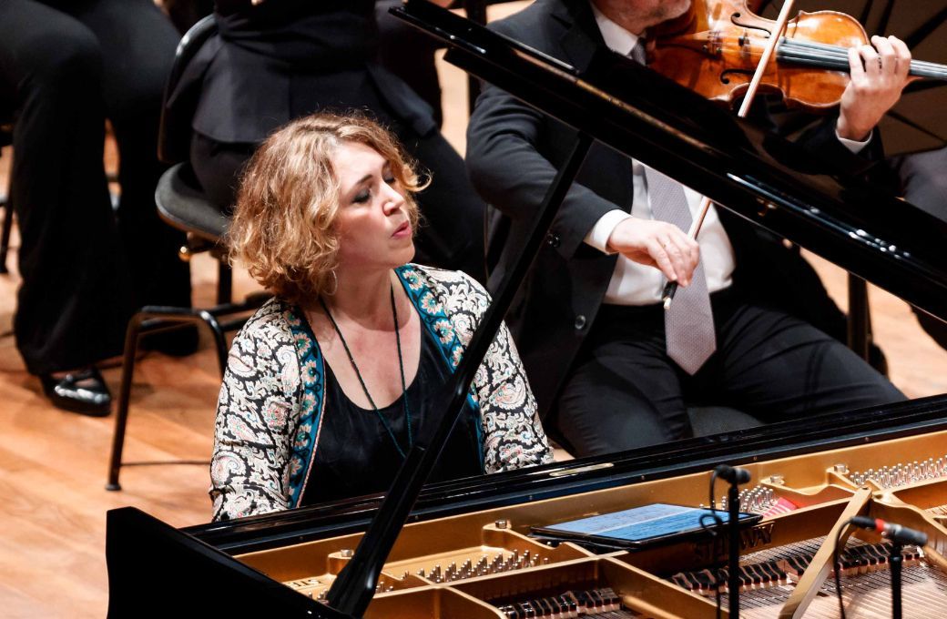 Gabriela Montero and the Orchestra dell'Accademia Nazionale di Santa Cecilia &copy; ANSC: Musacchio, Ianniello &amp; Pasqualini