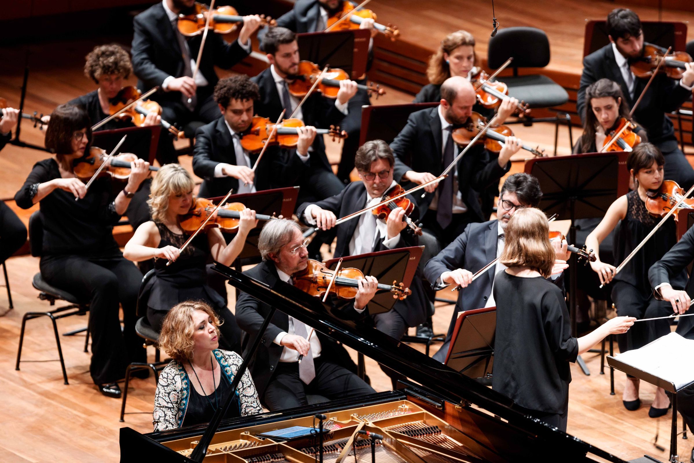 Gabriela Montero and the Orchestra dell'Accademia Nazionale di Santa Cecilia &copy; ANSC: Musacchio, Ianniello &amp; Pasqualini