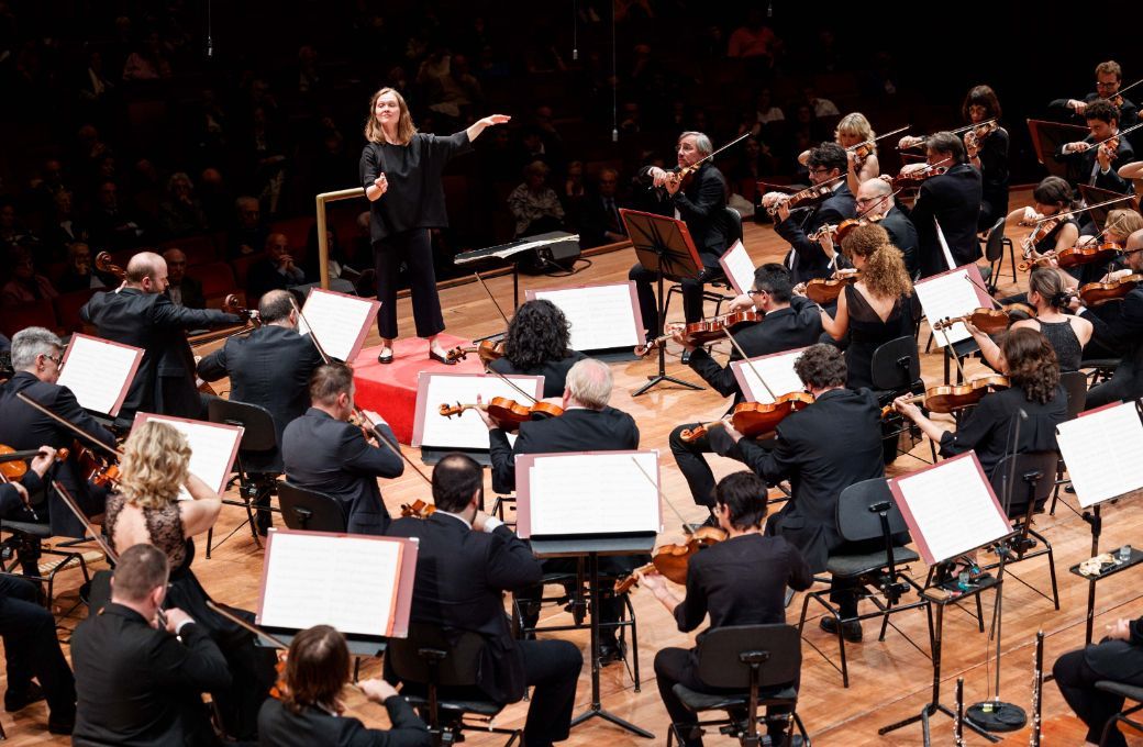 Mirga Gražinytė-Tyla conducts the Orchestra dell'Accademia Nazionale di Santa Cecilia &copy; ANSC: Musacchio, Ianniello &amp; Pasqualini