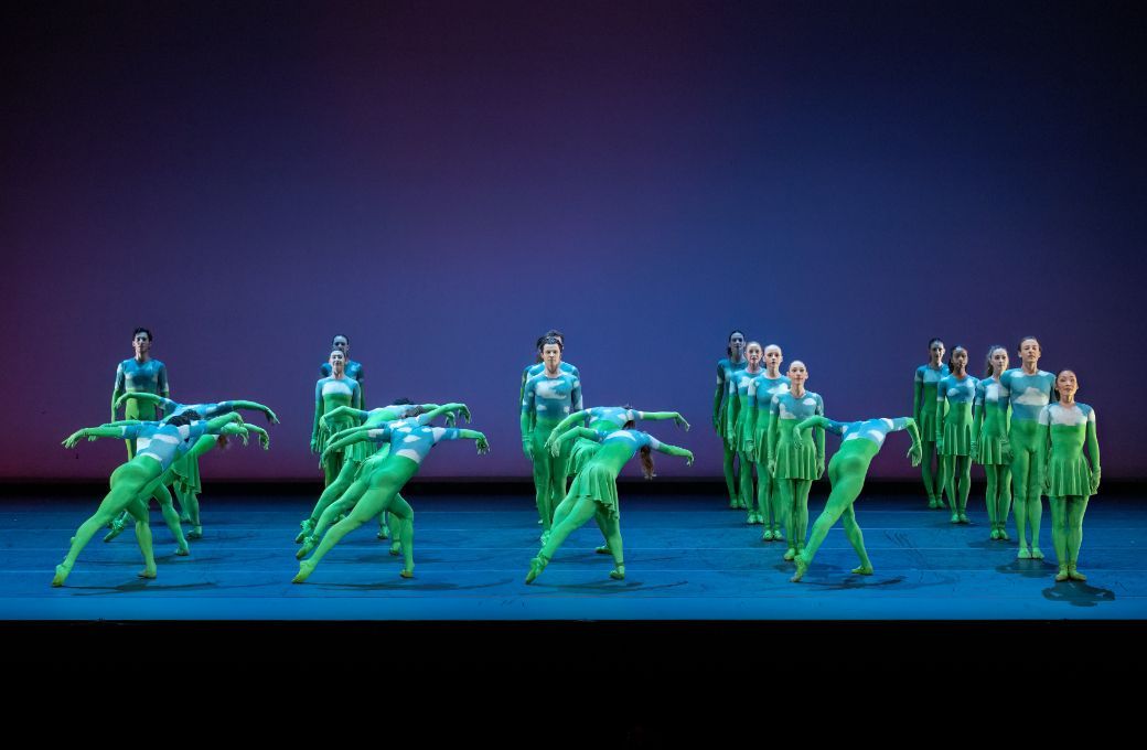 Kansas City Ballet in Mark Morris' <i>Sandpaper Ballet</i> © Brett Pruitt & East Market Studios