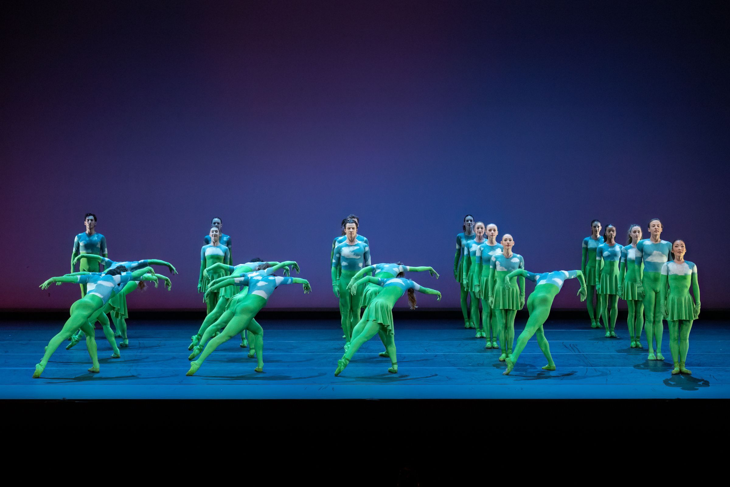 Kansas City Ballet in Mark Morris' <i>Sandpaper Ballet</i> &copy; Brett Pruitt &amp; East Market Studios