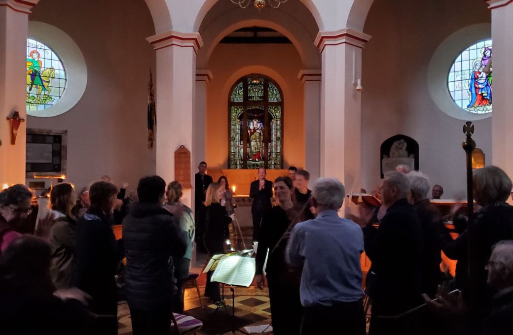 Ensemble 360 in St Martin's Church, Stoney Middleton © Music in the Round
