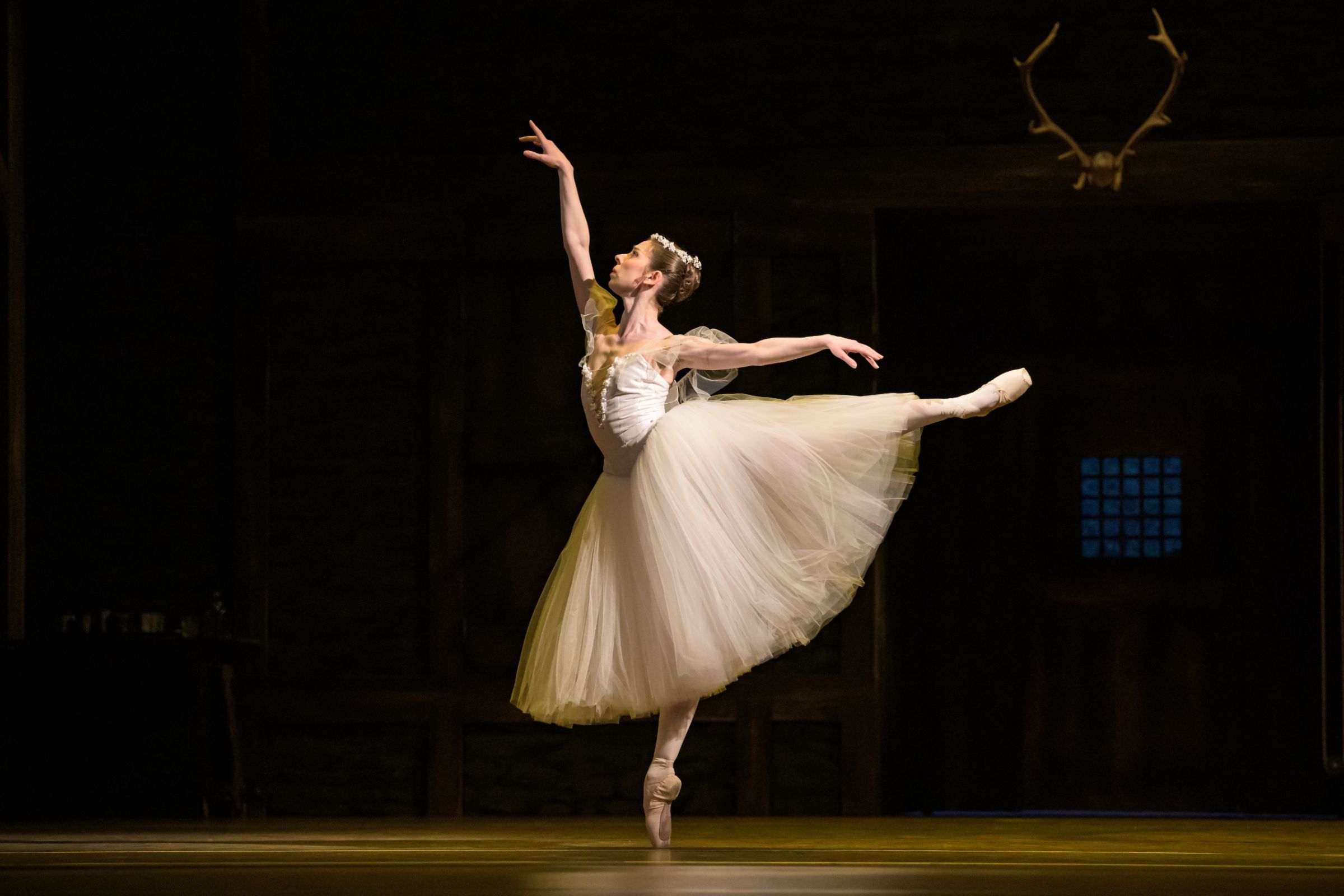 Alina Nanu as The Sylph in Johan Kobborg's <i>La Sylphide</i> &copy; Serghei Gherciu