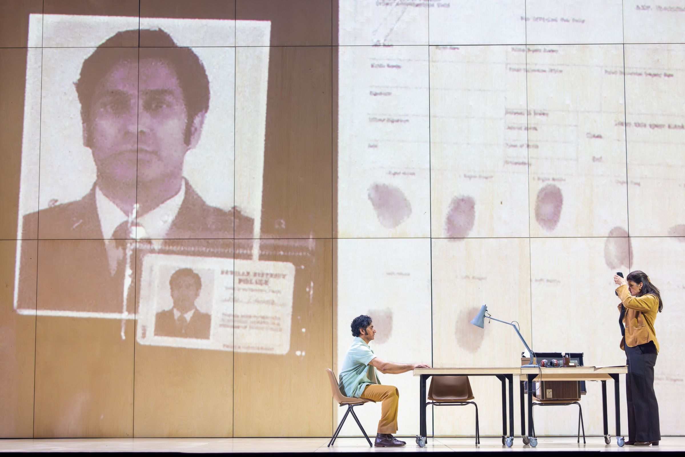 Alok Kumar (Don José) and Carmen Pieraccini (Investigator) &copy; James Glossop