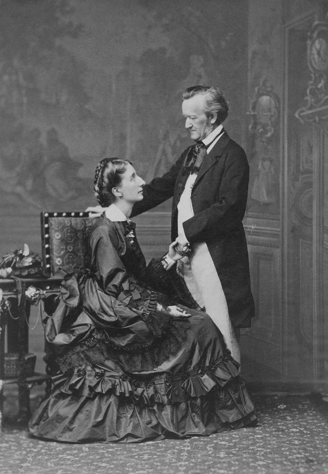 Cosima und Richard Wagner (1872) &copy; Public domain