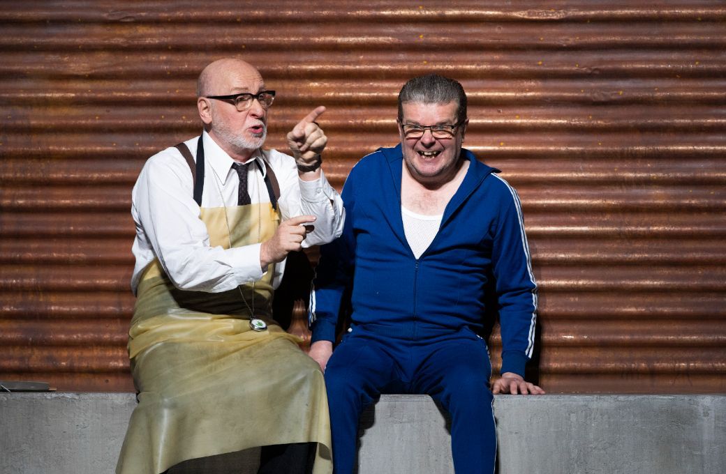 Brindley Sherratt (Doctor) and Peter Hoare (Captain) &copy; ROH | Tristram Kenton