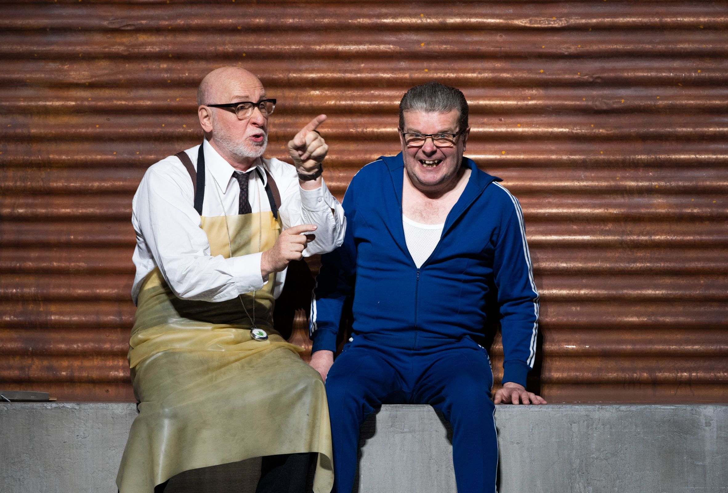 Brindley Sherratt (Doctor) and Peter Hoare (Captain) &copy; ROH | Tristram Kenton