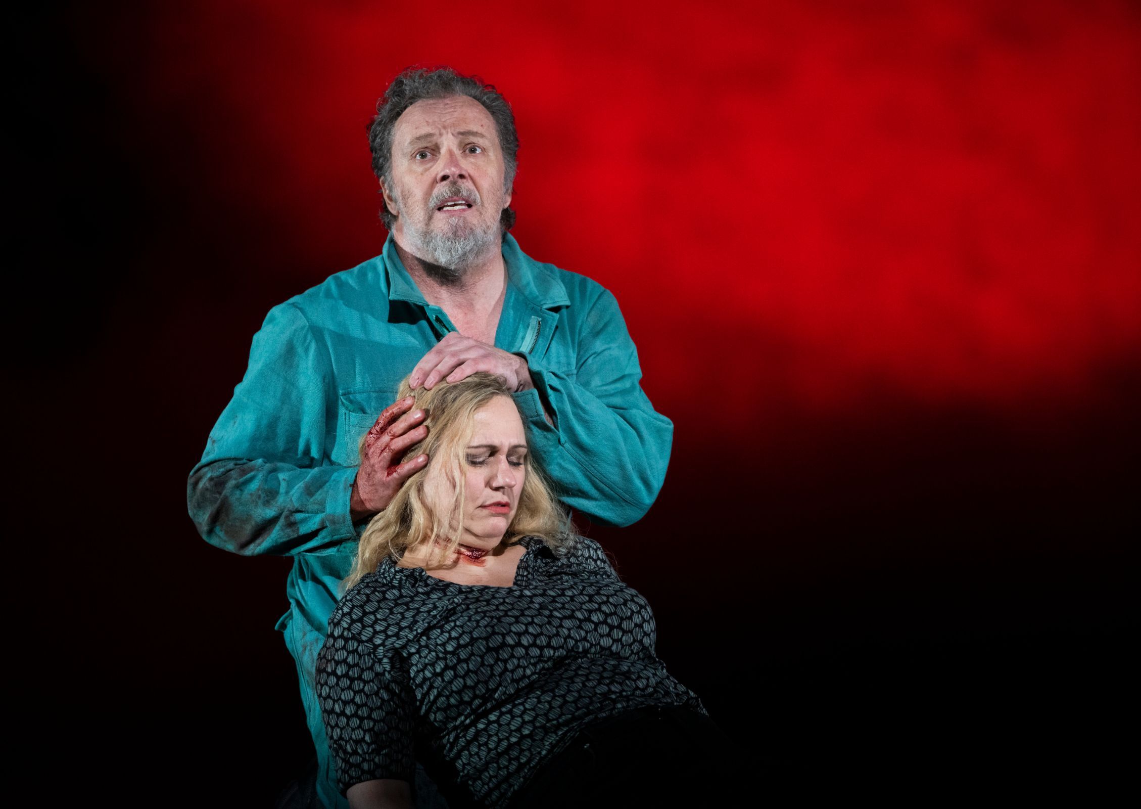 Christian Gerhaher (Wozzeck) and Anja Kampe (Marie) &copy; ROH | Tristram Kenton