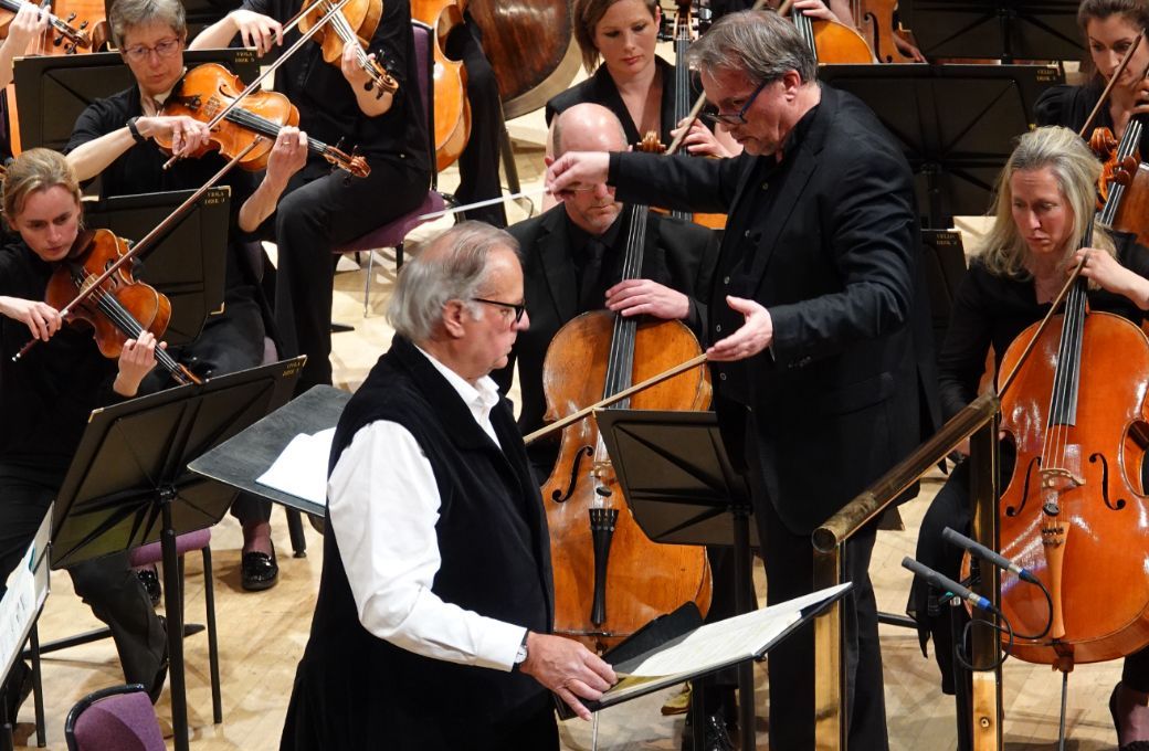 Albert Dohmen, John Storg&aring;rds and the BBC Philharmonic &copy; BBC | Kate Highmore