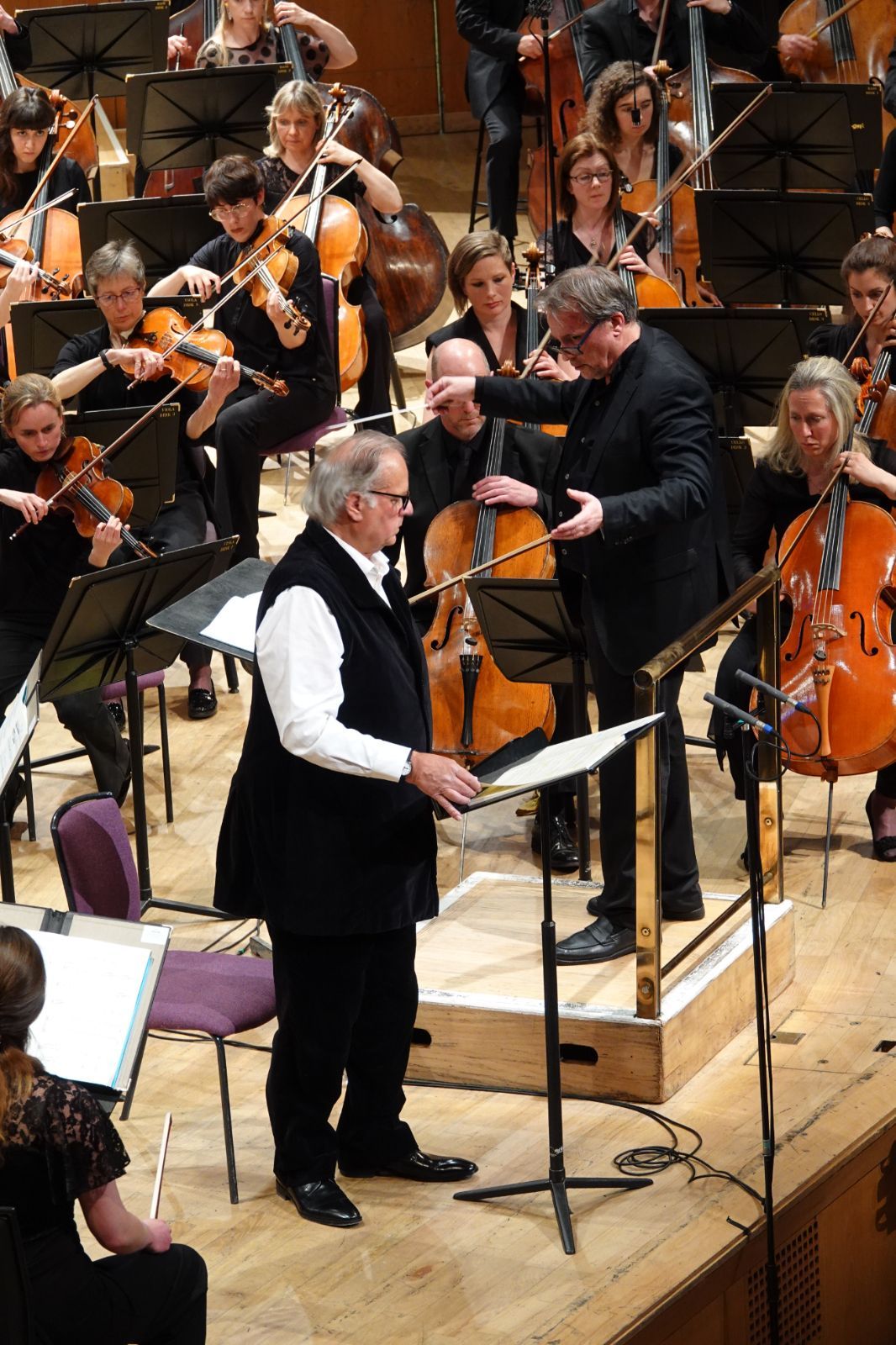 Albert Dohmen, John Storgårds and the BBC Philharmonic &copy; BBC | Kate Highmore
