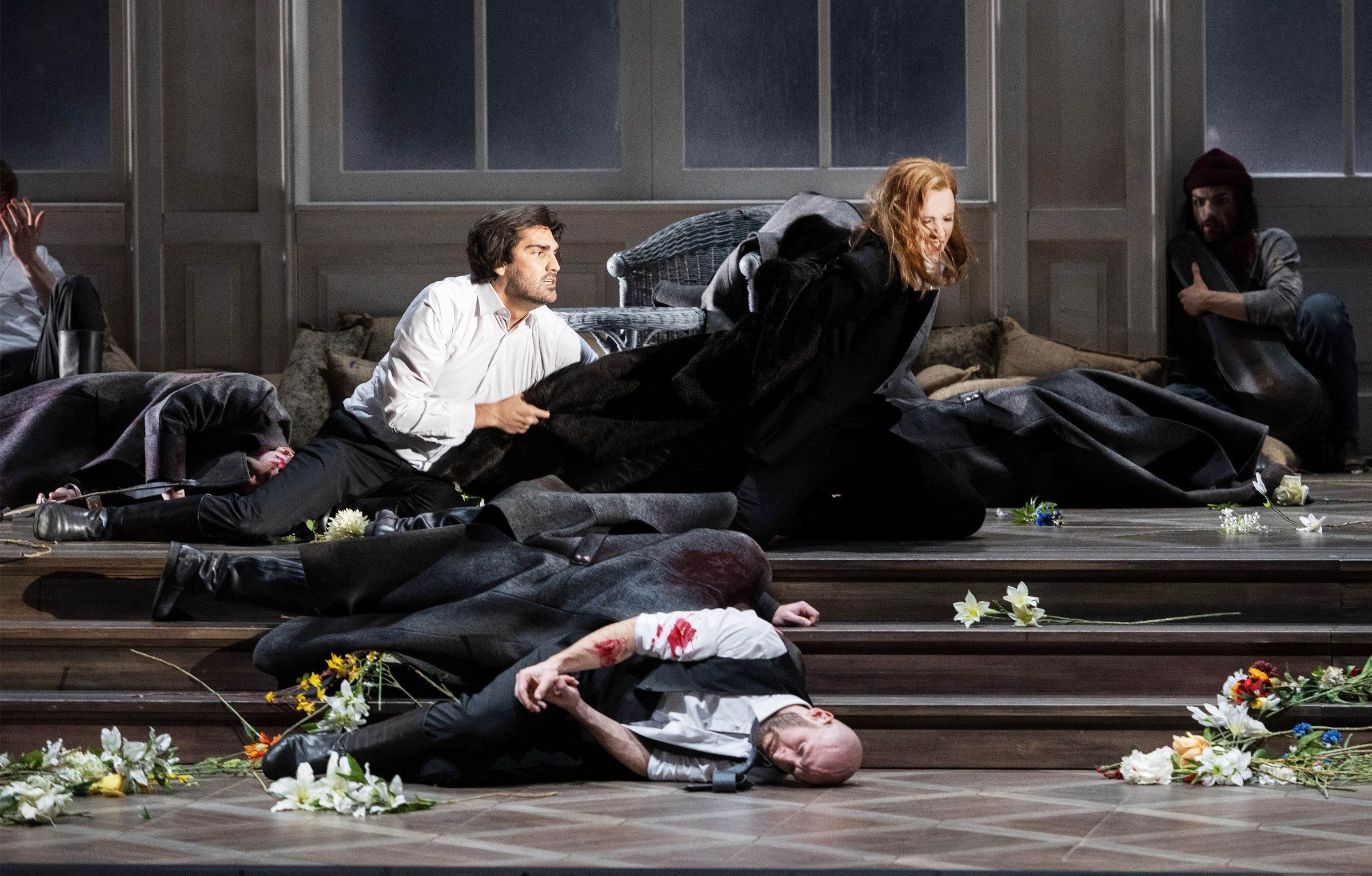 Jonathan Tetelman (Paolo) und Sara Jakubiak (Francesca) &copy; Monika Rittershaus