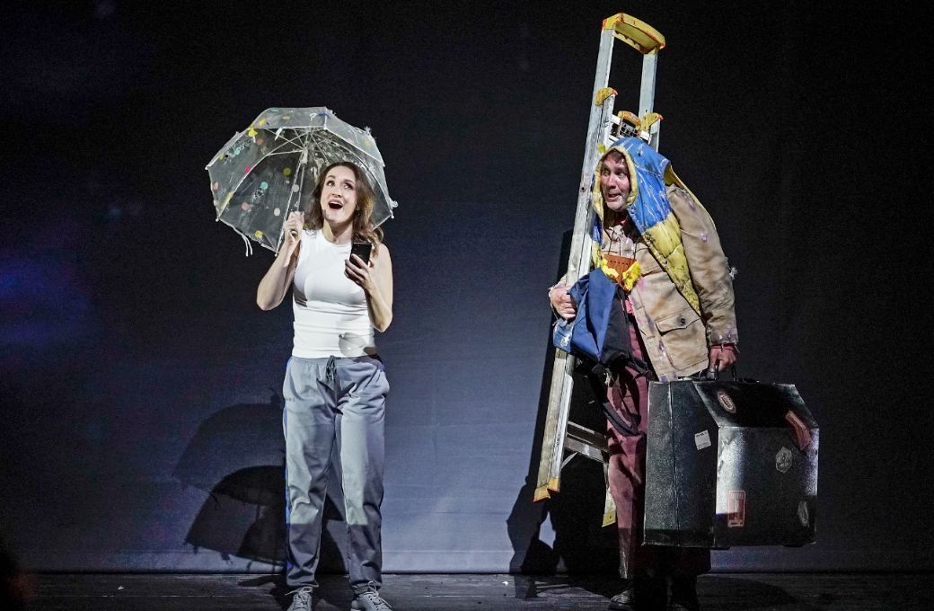 Erin Morley (Pamina) and Thomas Oliemans (Papageno) &copy; Karen Almond | Met Opera