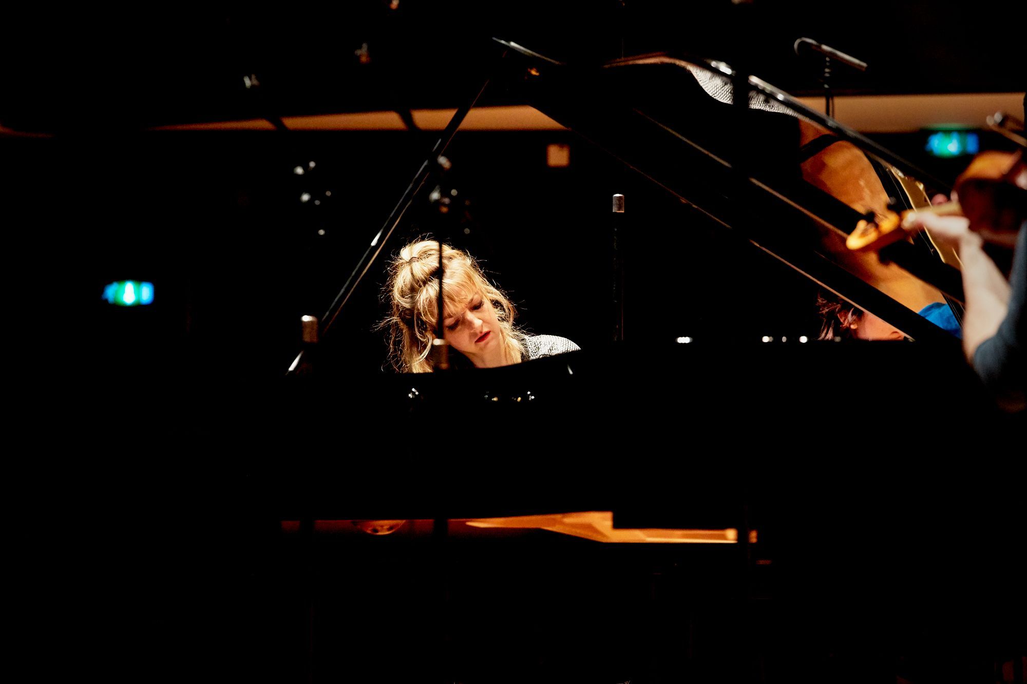 Lise de la Salle avec l'Orchestre de Paris © Sandrine Expilly