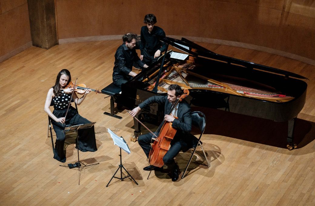 Liya Petrova, Aur&eacute;lien Pascal et Alexandre Kantorow &copy; Lewis Joly