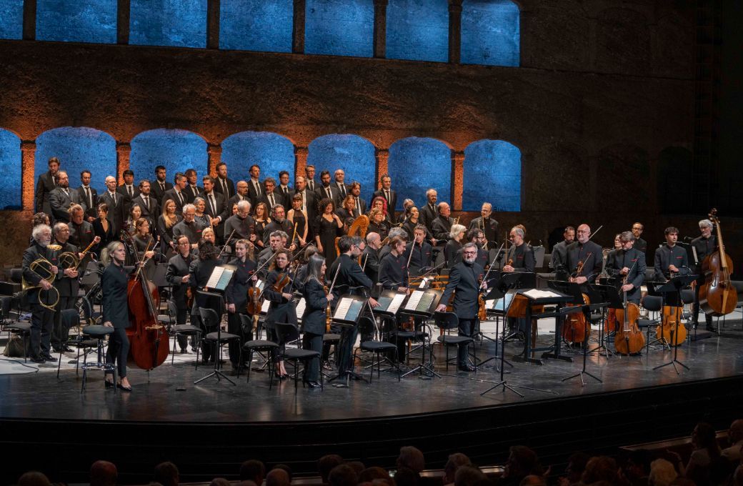 Gianluca Capuano and Les Musiciens du Prince &copy; Salzburger Festspiele | Marco Borrelli