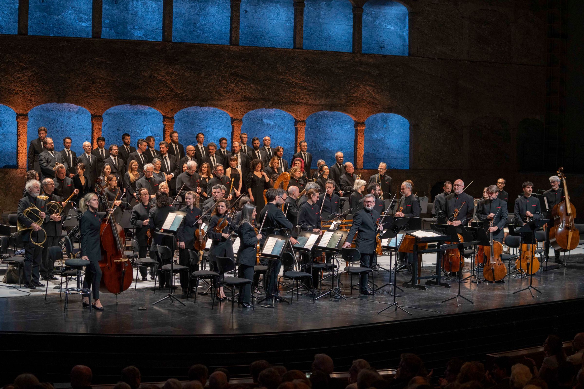Gianluca Capuano and Les Musiciens du Prince &copy; Salzburger Festspiele | Marco Borrelli