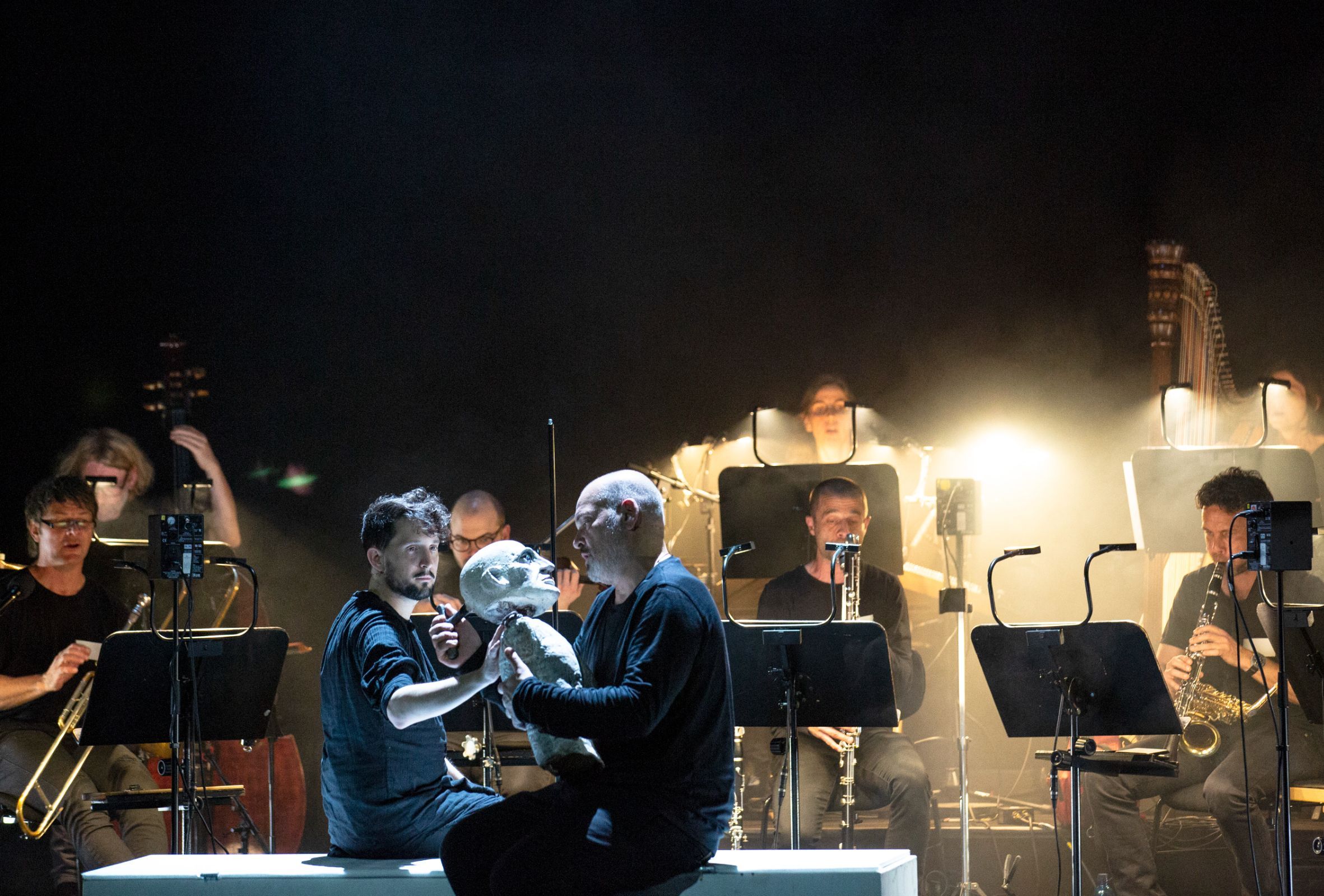Florian Boesch, Nikolaus Habjan and Musicbanda Franui &copy; Bernd Uhlig