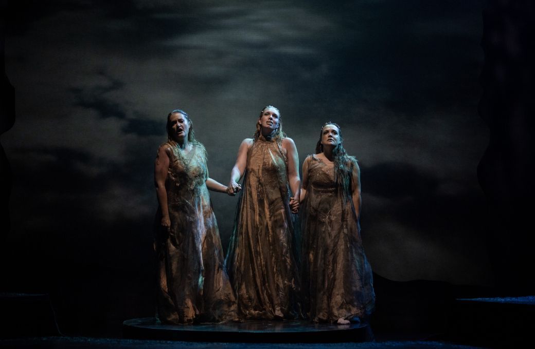 Mari Wyn Williams, Katie Stevenson and Rebecca Afonwy-Jones (Rhinemaidens) © Matthew Williams-Ellis