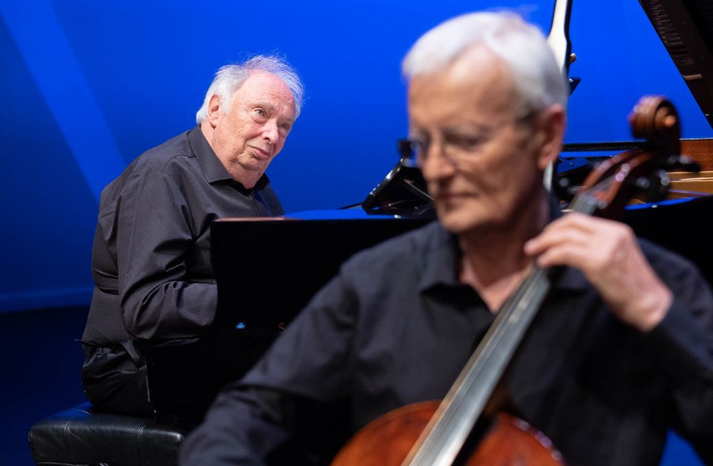 Ivan Klánský (piano), Marek Jerie (chelo). © Miguel Barreto | Auditorio de Tenerife