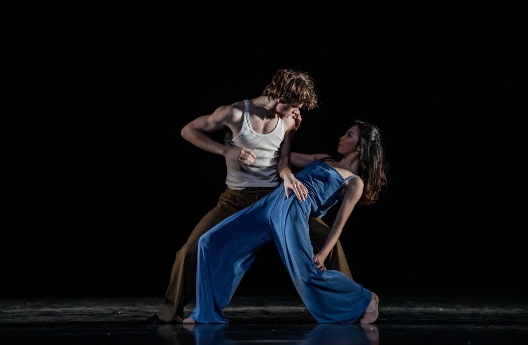 Jack Bruce and Maria Luisa Castillo Yoshida in Demis Volpi's <i>The Thing with Feathers</i> &copy; Bettina St&ouml;&szlig;